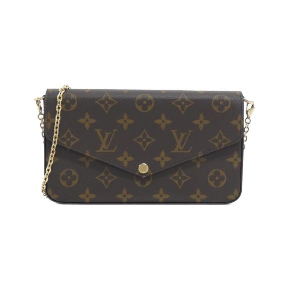 LOUIS VUITTON Brown Monogram Shoulder Bag - Picture 1 of 8